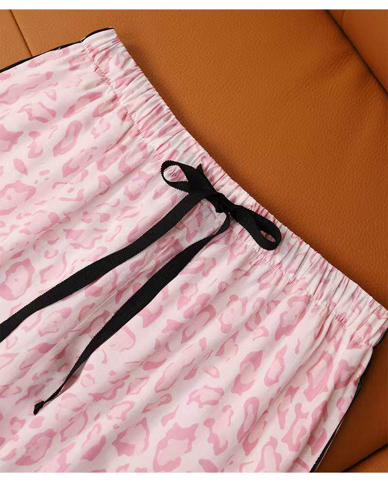 Лонгслив, штаны, пижама, летний тонкий комплект 