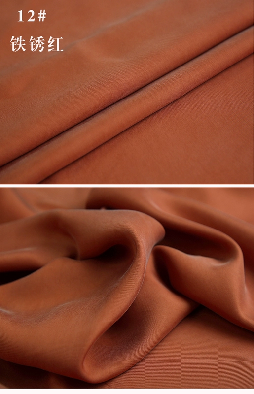 Chenfan Màu sắc tinh khiết twill đồng ammonia mềm treo nặng vải nhập khẩu đồng ammonia vải rộng 1,4 m - Vải vải tự làm vải may quần tây nam