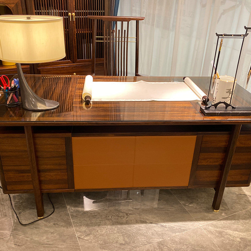 Lai's Furniture East Chen Chinese Light Lavish HT-2-G01 Desk N05 Book Chair