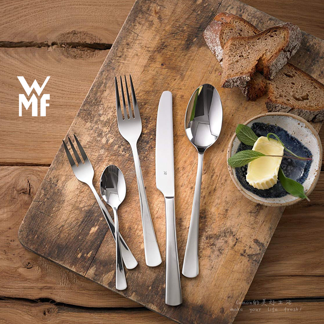 WMF WMF Denver Series 18 - 10 Stainless Steel Western Dinner Set 4 pieces of knife and fork spoon