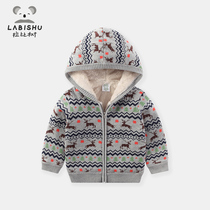  Price 169 (clearance)Childrens clothing Boys coat Winter clothing Boys baby coat Childrens thick woolen coat