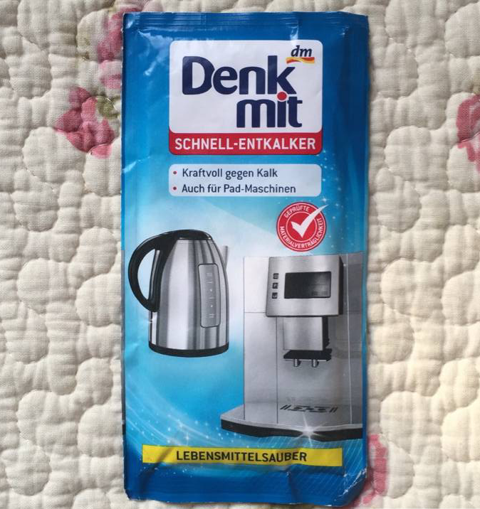 Good to use 6 bags German safe kettle with water scale tea scale coffee scale cleaning to descale 25g1 bag