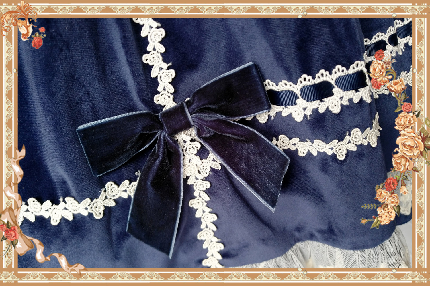 Стильные костюмы 【infanta.婴梵塔】lolita*蜜丝糖* 纯色天鹅绒jsk春秋连衣裙 Baby van Gogh Tower