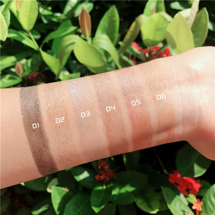 Rò rỉ ~ nhìn rõ! Ôi! Xuất khẩu Dubai USHAS Super Shiny Sheet Metal Diamond Eyeshadow Liquid phấn mắt tutu