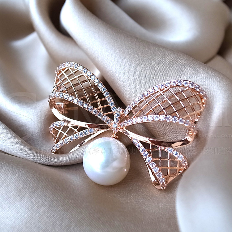 Broche en Zircon diamant - Ref 1178112 Image 6