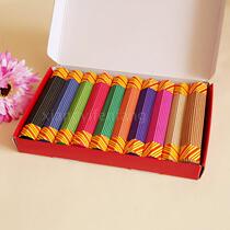 Thai Buddha brand Nine-tailed incense four-sided line incense 10 rolls 10-color short fragrance floral fragrance without sandalwood mixed floral fragrance
