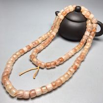 Nepalese crystal 108 old-style bead necklace size 10 8x8 3mm material crystal antique antique