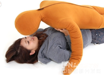 No longer lonely day couple version of realistic body pillow turned out