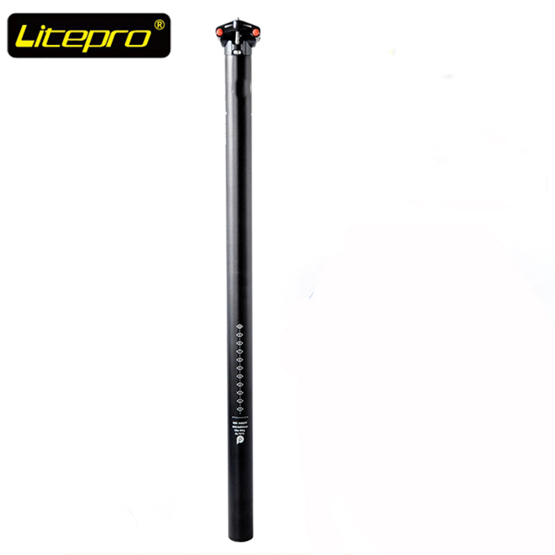 litepro aluminum alloy folding bicycle 33 9mm*600mm seatpost seat tube lightweight Birdy bird car