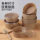 Шифоновая коробка для упаковки торта hug bowl cake box 6-дюймовая форма для выпечки одноразовая утолщенная упаковочная бумажная миска Melaleuca mini 4