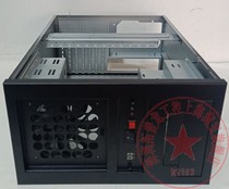 8C2408 wall-mounted chassis Industrial chassis black ATX rear window mounted commercial motherboard and PC power supply 