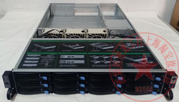 Topron S265-12 2U storage server main case installation 2U redundant power supply 12quot times 13quot motherboard