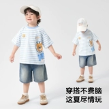 Джинсовая юбка для мальчиков, шорты, летняя летняя одежда, детские летние штаны, детская одежда