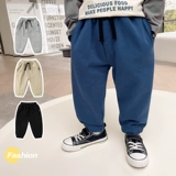 Спортивные весенние детские штаны для мальчиков, детская одежда, осенние