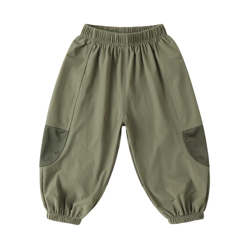 Быстросохнущие штаны для мальчиков, детское тонкое летнее средство от комаров, детская одежда, 1 лет