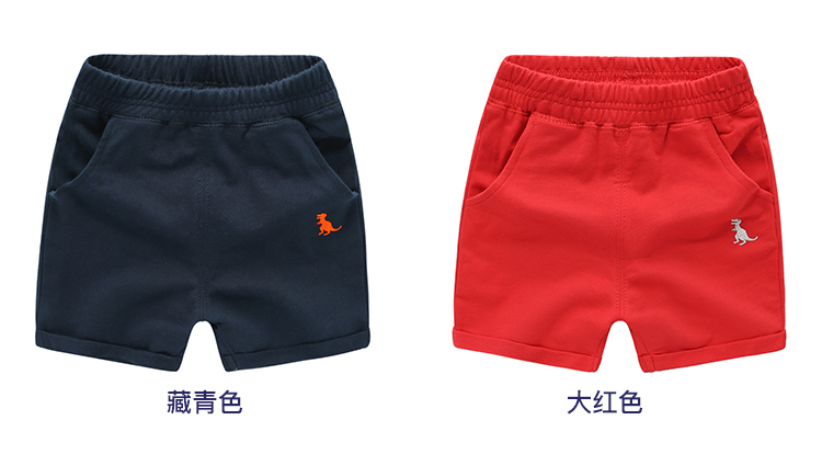 Trai quần short quần thể thao cotton 2018 mùa hè trẻ em mới của mặc trẻ em bé 1 tuổi 3 trẻ em U8382 quần legging bé gái