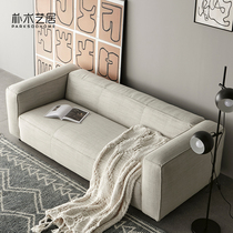 Nordic Buyi sofa Living room 2022 New minimalist expression Straight to four places for home tech cloth