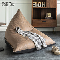 Nordic Sloth Sofa Single Designer Bean Bag Bedroom Tatami Retro Expression Balcony Sloth Chair Ins