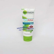 Thailand Garnier Garnier matcha oil control foam facial cleanser tender white facial cleanser pore 100ml