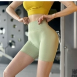 Сексуальные шорты для спортзала для тренировок, спортивные быстросохнущие штаны, белье для коррекции формы бедер, леггинсы, европейский стиль