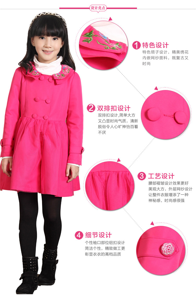 Manteau pour fille JOY DISCOVERY en polyester - Ref 2162754 Image 24