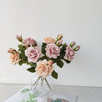 Emulation Home Flower Arrangement Wedding Celebration Photography Hand Holding Props Business Hotel Scene Living-room Swing Piece Soft Fitting Chen