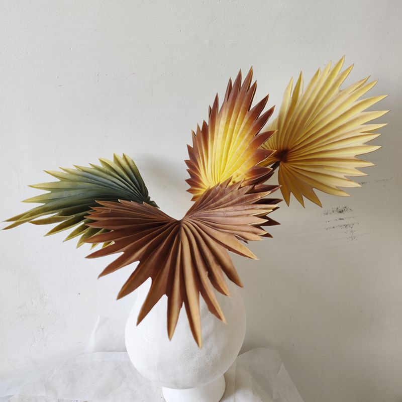 Artificial Palm Leaves for Indoor Decoration, Plant Leaves, Green Plant Leaves, Palm Fan Leaves, Pu Artificial Palm Fan, Banana Fan Artificial Palm Leaves for Indoor Decoration, Plant Leaves, Green Plant Leaves, Palm Fan Leaves, Pu Artificial Palm Fan, Banana Fan