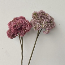 Flower arrangement material modern minimalist simulation flower living room Xuanguan to put flowers lilac powder purple purple embroidered ball with flowers