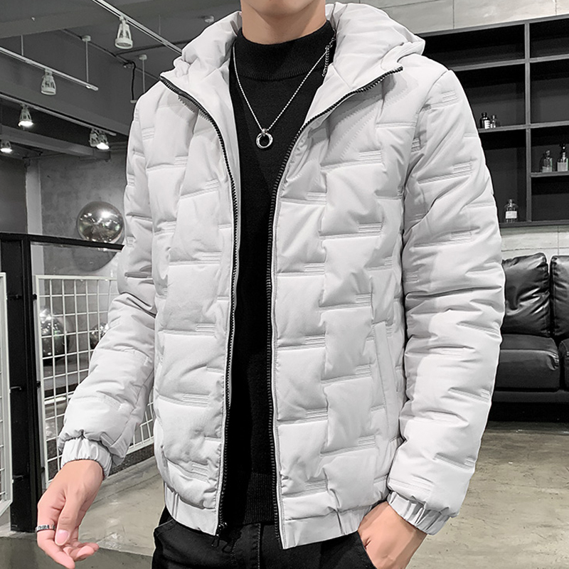 Support national goods men's winter coats cotton clothes trends 2021 new down cotton clothing men's clothing with caps anti-cold cotton padded jacket