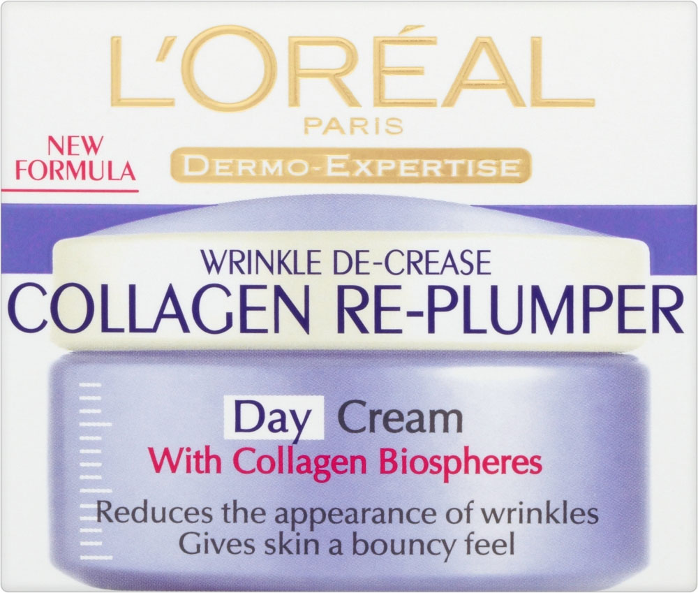 现货 英国正品 Loreal/欧莱雅 骨胶原日霜/晚霜 舒颜抗皱保湿丰润