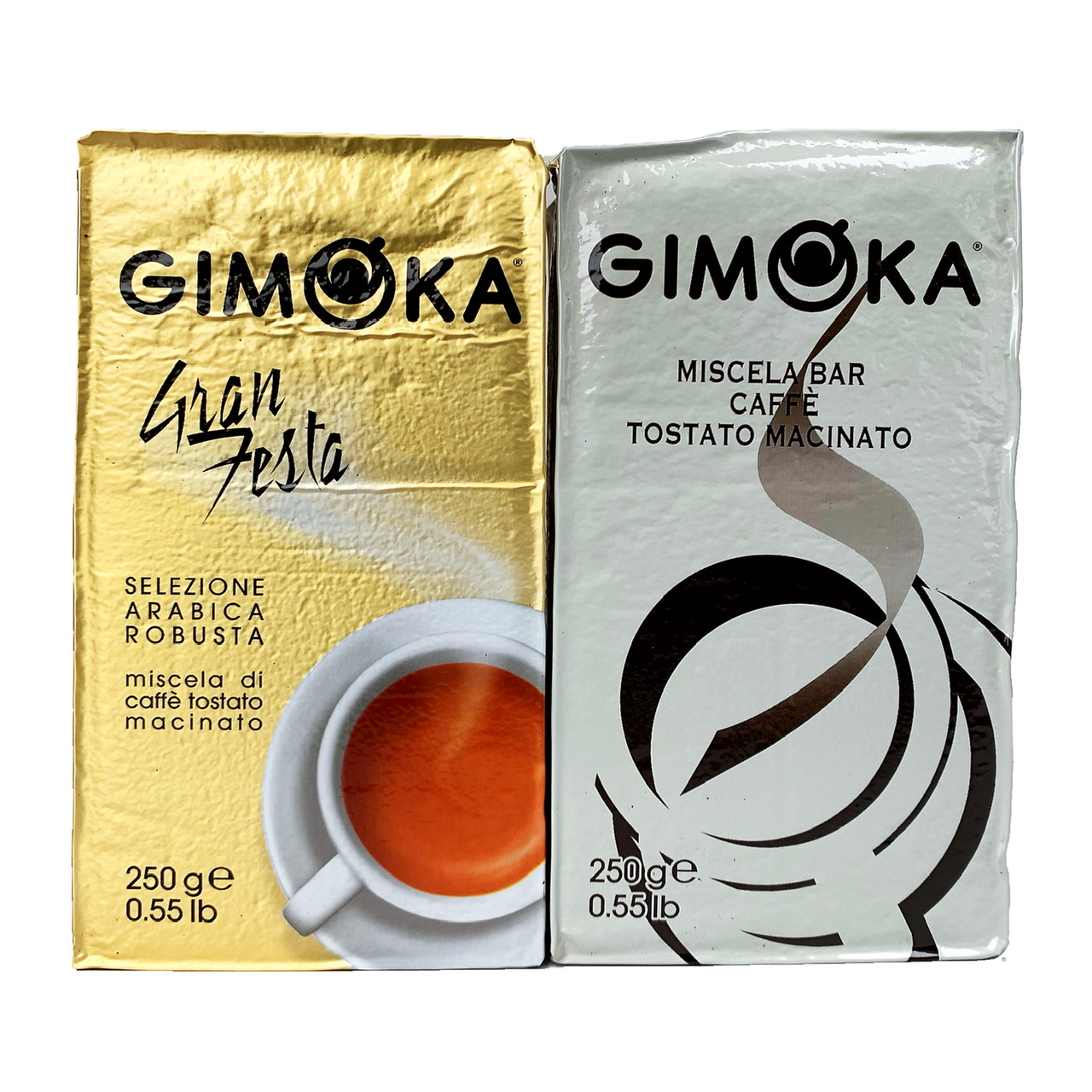 Italian imports GIMOKA ESPRESSO Italian espresso coffee powder 250g deep baking pure black coffee