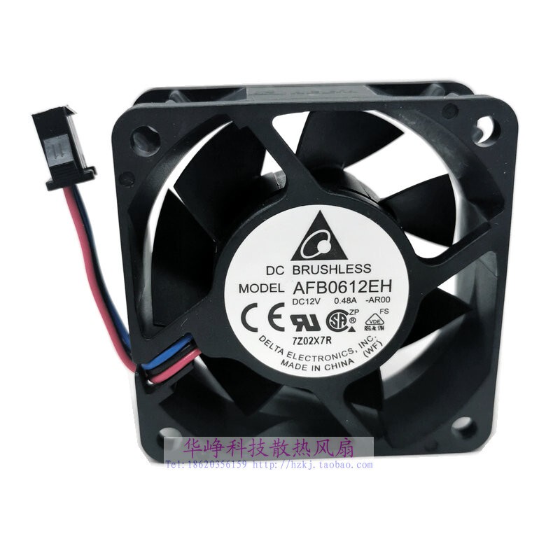Afb0612Eh Ar00 New Original Delta 6025 12V 0.48A Cooling Fan 3 Lines Afb0612Eh Ar00 New Original Delta 6025 12V 0.48A Cooling Fan 3 Lines