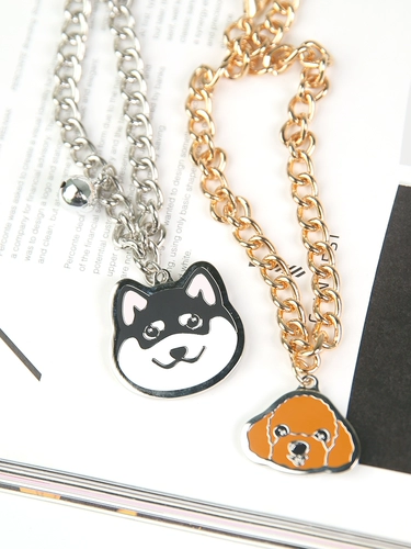 Собачья цепь собачья цепь мета металл цепь железная цепь собака золотая цепь Золотая шея Коркки Шиба Ину Тедди Формирование