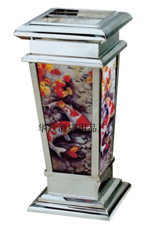 Stainless steel every year there is a surplus of ash drum garbage can fruit peel barrel fruit peel box factory price direct sales