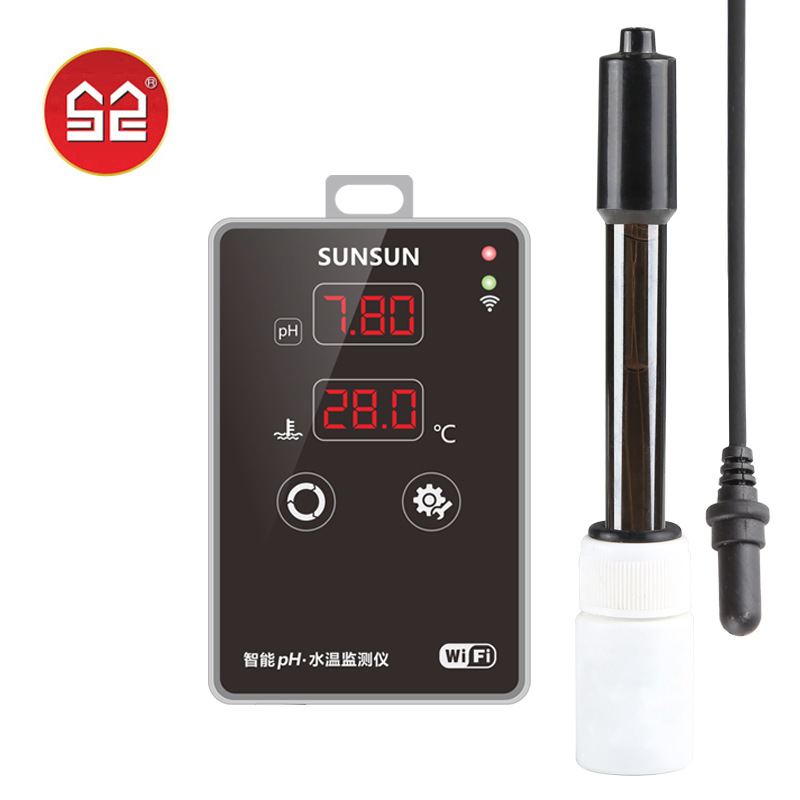 Senson Fish Tank PH Test Pen Tester Aquarium PH Value Acid Alkalis Thermometer APH-300