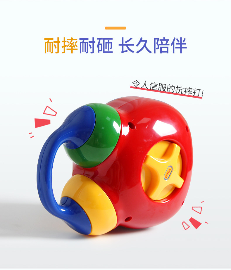 Музыкальные игрушки, шкатулки tolo儿童手摇八音盒益智小时钟幼儿发条音乐盒时间早教认知1-5岁