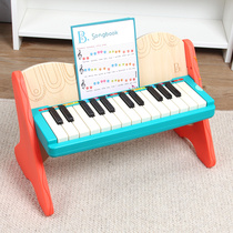 Biole B Toys children piano wood small piano can play baby electronic musical instrument Enlightenment 25