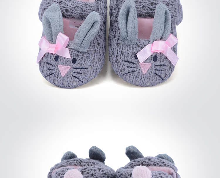 Pantoufles enfants en autre pour hiver - semelle autre - Ref 1035476 Image 11