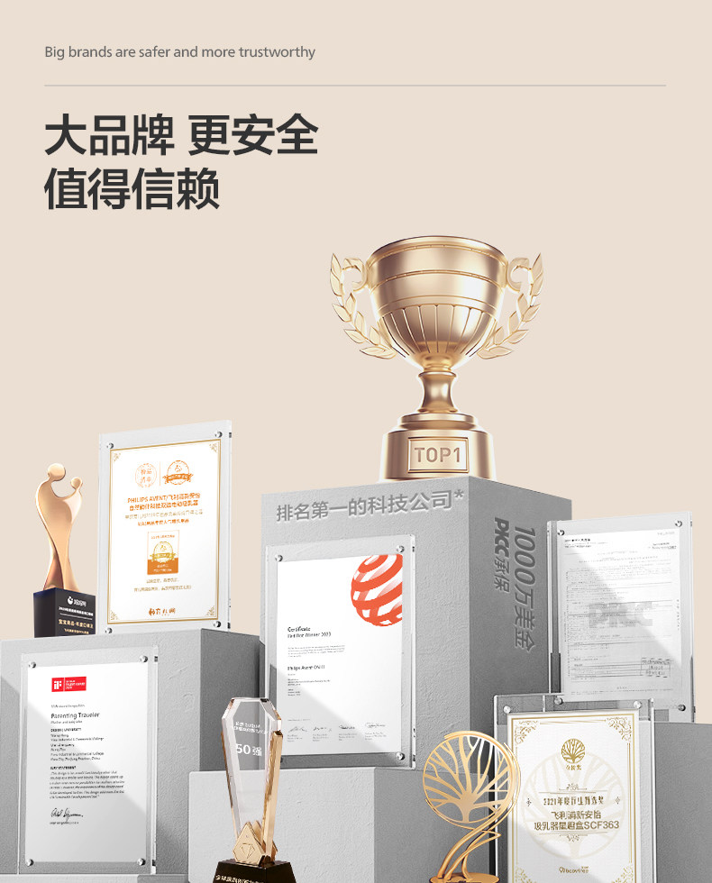 飞利浦新安怡防溢乳垫哺乳期产后一次性透气防漏奶垫乳贴2盒装 — 14