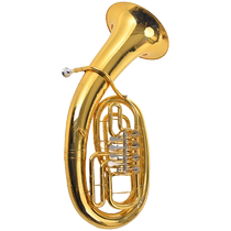 Jinbao flat key euphonium B flat euphonium instrument lacquer gold JBWBR-20