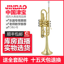 Official authorized Jinbao C tune small JBTR-700 professional trumpet C tune