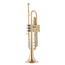 Tsubao Professional Trumpet Instruments Beginners Playing Class Children Adults Drop B Lacquer Gold JBTR-430