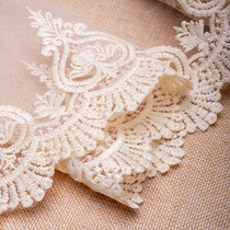 Widening Hollowed-out Buds Embroidered Lace Water Soluble DIY Skirt Handmade Cloth Art Material Neckline Curtain Accessories