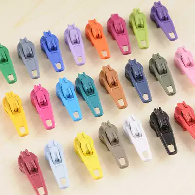 3 nylon color self-locking zipper pillow case quilt cover cushion coin wallet handmade diy accessories tip bonus