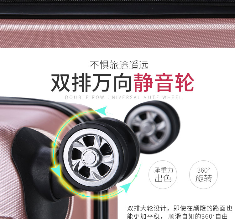 Bánh xe hành lý vạn năng 24 inch trường hợp nữ xe đẩy nữ 20 vali học sinh phiên bản tiếng Hàn của hộp nhỏ mật khẩu tươi hành lý vali rimowa
