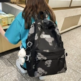 Вместительный и большой ранец, японская сумка через плечо, мультяшный рюкзак для отдыха, для средней школы, с медвежатами, подходит для студента