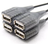 Dite 1 Trag 4 High -Speed ​​USB2.0 Расширение Hub Multi -Interface Computer Computer USB -концентратор Splitter