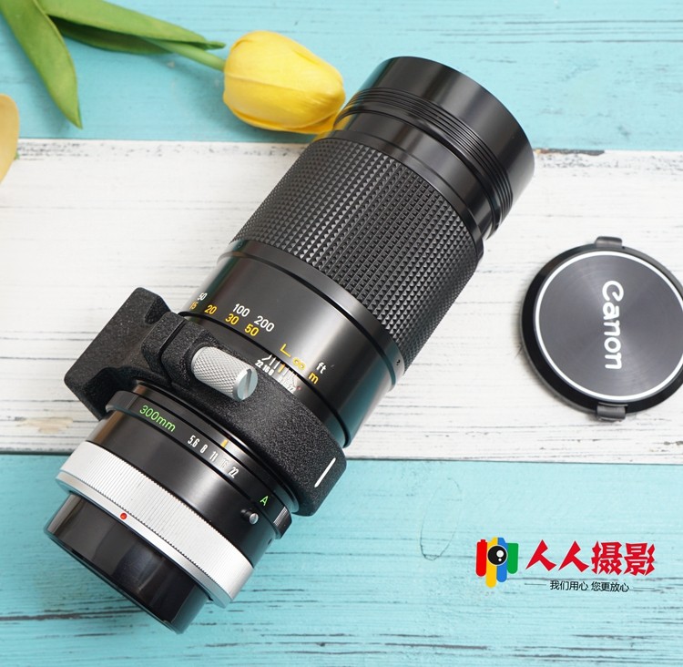 Canon CANON FD 300 5 6 100-300mm f5 6 100-200 5 6 Manual head