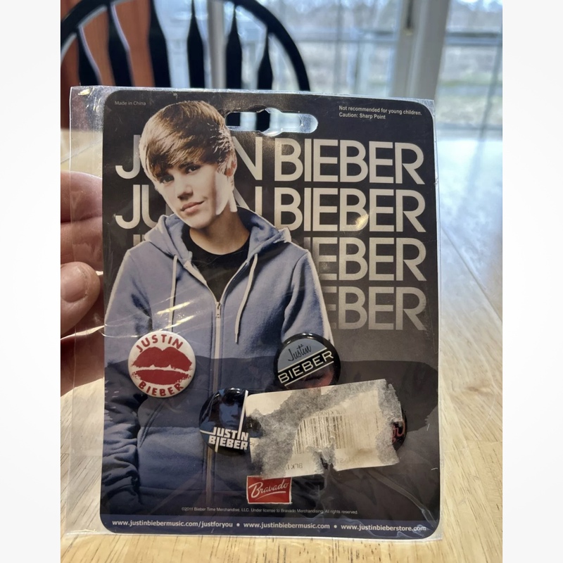 Officially Released Justin Bieber Badge
