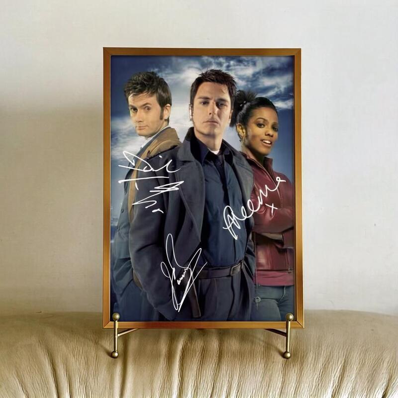 David Tennant John Barlowman Autographed Photo with Photo Frame David Tennant John Barlowman Autographed Photo with Photo Frame